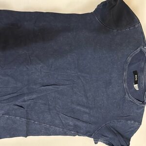 BDG denim/navy colored t-shirted dress. Length about mid thigh for me 5’3.